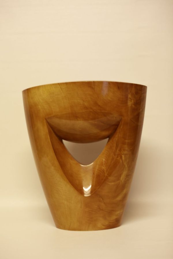 Ahornholz mit sehr feiner Schellackpolitur