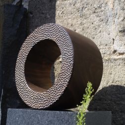 Großer geschlossener Ring / Palisanderholz geölt