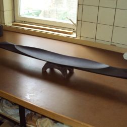 Grauguss schwarzgebrannt, geölt