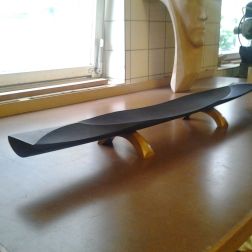 Grauguss schwarzgebrannt, geölt