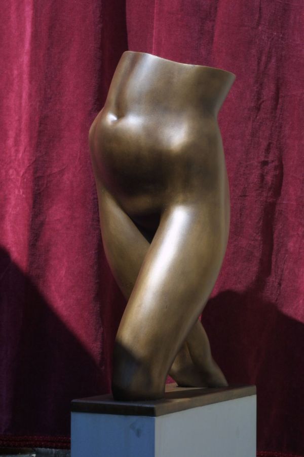 Bronzeguss patiniert