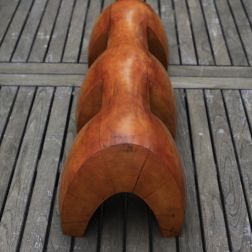 Ahornholz mit seidenmatter Schellackpolitur